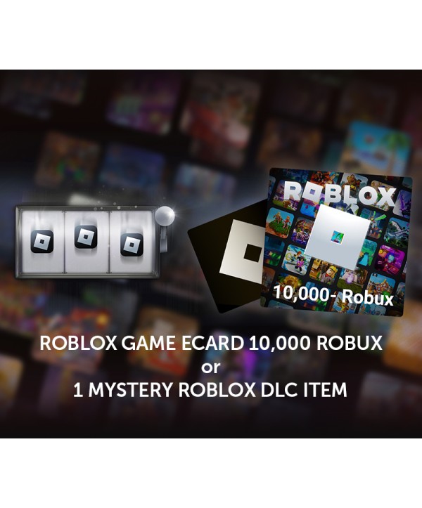 Roblox Game eCard 10 000 Robux Mystery DLC Item Key GLOBAL